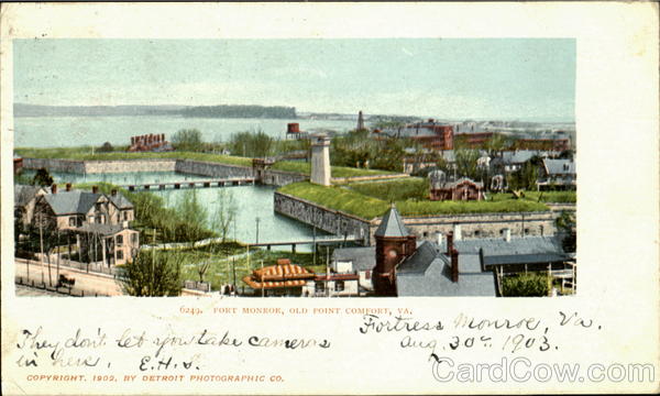 Fort Manroe Old Point Comfort Virginia