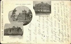 Lincoln University Buildings Postcard