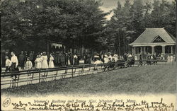 Women'S Building And Dance Hall, Whalom Park Lunenburg, MA Postcard Postcard