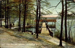 The New Kissing Bridge Lakewood, NJ Postcard Postcard