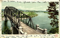 Schell Memorial Bridge Postcard
