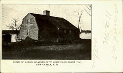 Home Of Allen, Boatswain To John Paul Jones(1734) Postcard