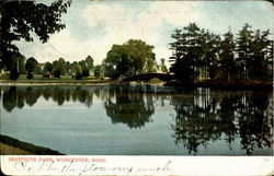 Instute Park Postcard