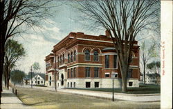 High School Concord, NH Postcard Postcard