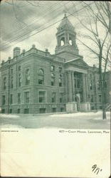 Court House Lawrence, MA Postcard Postcard