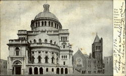 The New Christian Science Church Boston, MA Postcard Postcard