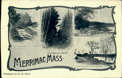 Merrimac,Mass. Massachusetts Postcard Postcard