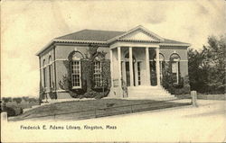 Fredrick E. Adams Library Postcard