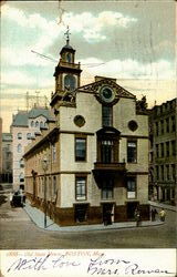Old State House Boston, MA Postcard Postcard
