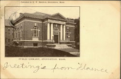 Public library Postcard