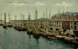 T Wharf Postcard
