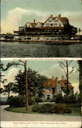 Gray Gables, and Crow's Nest/Gray Gables, and Crow's Nest Buzzards Bay, MA Postcard Postcard