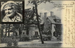 Crows Nest, Home of Late Joe Jefferson Buzzards Bay, MA Postcard Postcard