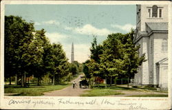 Street View Bennington, VT Postcard Postcard