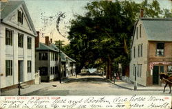 North Street Plymouth, MA Postcard Postcard