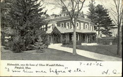 Holmesdale, Once The Home Of Oliver Wendell Holmes Postcard