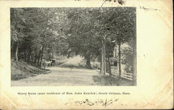 Street Scene (Near Residence Of Hon. John Kenrick) Postcard