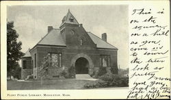Flint Public Library Middleton, MA Postcard Postcard