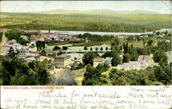 Watatic Lake Winchendon, MA Postcard Postcard