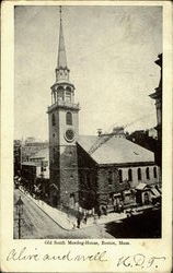 Old South Meeting-House Postcard