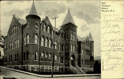 Technical School Newark, NJ Postcard Postcard