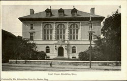 Court House Brookline, MA Postcard Postcard