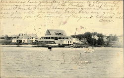 Hyannis Yacht Club Massachusetts Postcard Postcard
