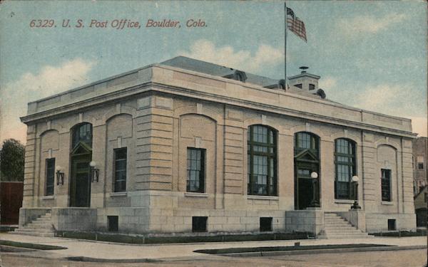U.S. Post Office Boulder Colorado