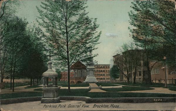 Perkins Park, General View Brockton Massachusetts