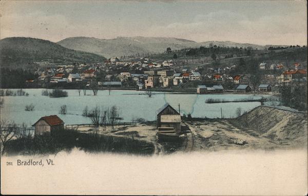 Bird's Eye View Bradford Vermont