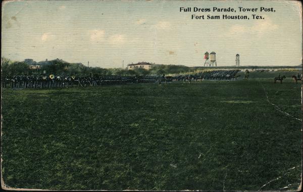 Full Dress Parade, Tower Post, Fort Sam Houston Texas
