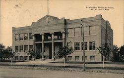 Sterling High School Kansas Postcard Postcard Postcard