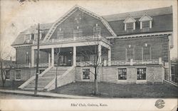 Elks' Club Postcard