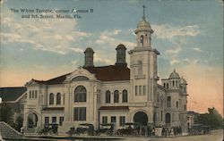 The White Temple, corner Avenue B and 9th Street Miami, FL Postcard Postcard Postcard