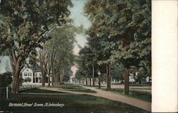 Street Scene Postcard