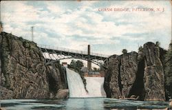 Chasm Bridge Paterson, NJ Postcard Postcard Postcard