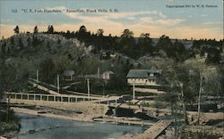 "U.S. Fish Hatchery" Spearfish, SD Postcard Postcard Postcard