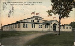 Live Stock Building Chilhowee Park, National Conservation, Exposition Grounds Knoxville, TN Postcard Postcard Postcard