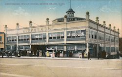 Hippodrome, Rough Riders Revere Beach, MA Postcard Postcard Postcard