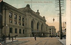 New York Central Station Postcard