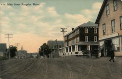 Main Street Rangeley, ME Postcard Postcard Postcard