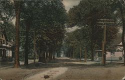 Marketing Street Looking West Postcard