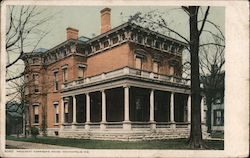 President Harrison's House Postcard