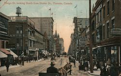 Young Street Looking South from Shuter Street Toronto, ON Canada Ontario Postcard Postcard Postcard
