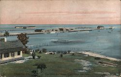 City Dock and Indian River Titusville, FL Postcard Postcard Postcard