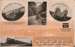 Burlington Route - Personally Conducted Tourist Excursion Advertising Postcard Postcard Postcard