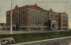 Lincoln High School Seattle, WA Postcard Postcard Postcard