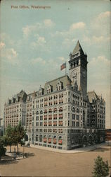 Post Office Washington, DC Postcard Postcard Postcard