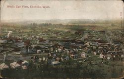 Bird's Eye View Chehalis, WA Postcard Postcard Postcard