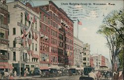 Chase Building Front Street Postcard